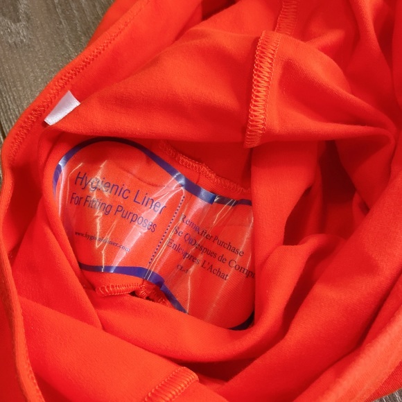 Brand new American apparel orange bodysuit L - Picture 3 of 3